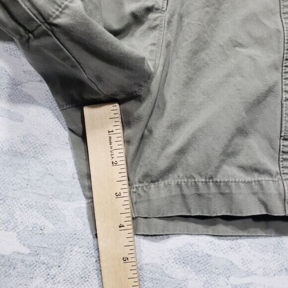 Woolrich Shorts‎ Womens 13 Gray High Rise Hiking Outdoors Cotton - Picture 9 of 12